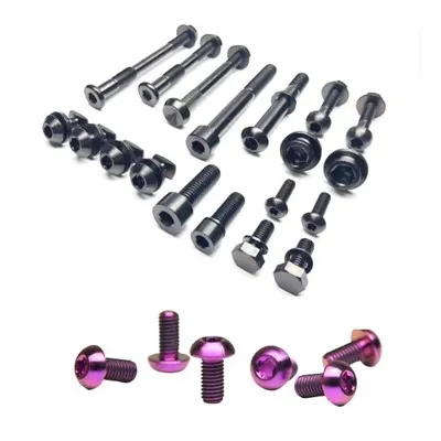 Титанови анодизиращи болтове за велосипед